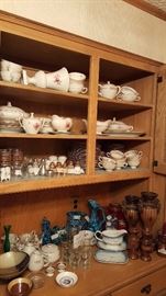 Vintage Lenox China sets, Salt and Peppers