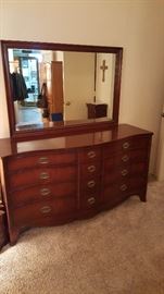 Drexel Dresser and Mirror
