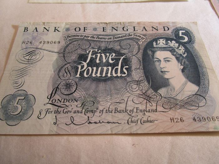English Banknotes