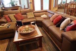 Neck area on couch raises