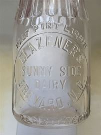 Blazeners Sunny Side Dairy Brevard, N.C.(1/2 Pint)