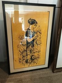 SUSAN BOLT LITHOGRAPH
