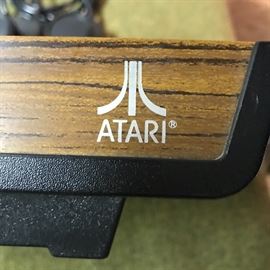 VINTAGE ATARI GAME SYSTEM WITH GAMES