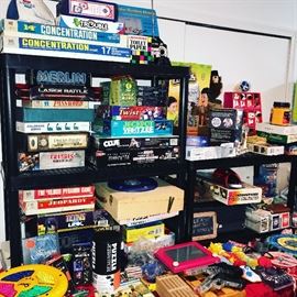 TONS OF GAMES AND TOYS
