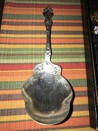 LARGE STERLING SILVER SPOON