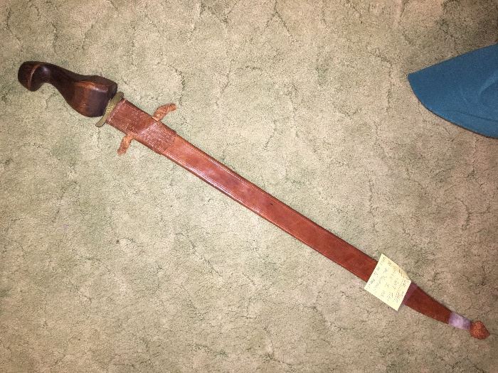 sword purchased in Philippines in 1960s