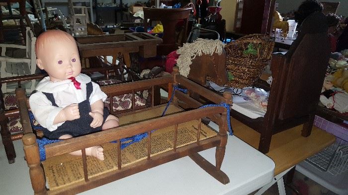Doll Furniture with Babies Galore