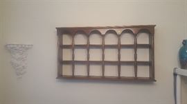 One of many display shelving. This one was for cups & saucers