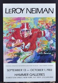 LeRoy Nieman Posters
91 count
36" x 24"
from Hammer Galleries Show
September 13-October 1, 1983   Bid on-line November 10th -15th at www.fairfieldauction.com