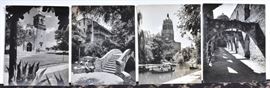 Alfred Eisenstaedt Photographs (7)
San Antonio, Texas
four: 13 1/2" x 10 3/4"
three: 9 1/2" x 7 3/4"
all with photographer's stamp verso
reading: Photo by PIX inc. "Please 
credit Alfred Eisenstaedt"
