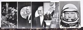 NASA and John Glenn Photographs (5)
from 1962 Time Life Magazine
largest 14" x 11"