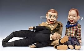 Puppets.   Bid on-line November 10th -15th at www.fairfieldauction.com