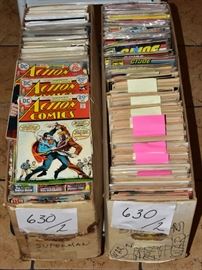 Over 1000 Comic Books.  Bid on-line November 10th -15th at www.fairfieldauction.com