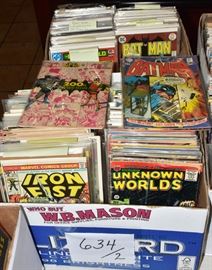 Over 1000 Comic Books.  Bid on-line November 10th -15th at www.fairfieldauction.com