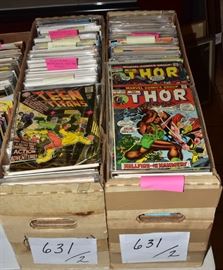 Over 1000 Comic Books.  Bid on-line November 10th -15th at www.fairfieldauction.com