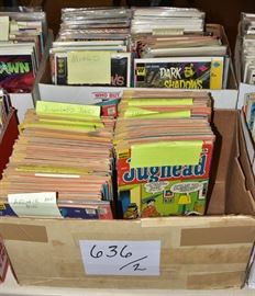Over 1000 Comic Books.  Bid on-line November 10th -15th at www.fairfieldauction.com