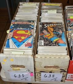 Over 1000 Comic Books.  Bid on-line November 10th -15th at www.fairfieldauction.com