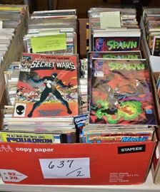 Over 1000 Comic Books.  Bid on-line November 10th -15th at www.fairfieldauction.com
