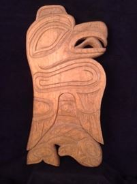 Alex Jackson Tlingit Plaque 