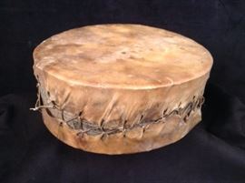 Shoshone 2 Sided Round Drum 
