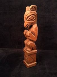 Tlingit Bear Totem 