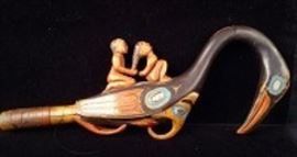 Tlingit Replica Oyster Catcher Rattle 