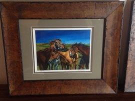  W Clark Signed Print 