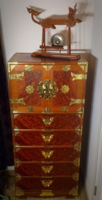 Asian Inspired Cabinet 