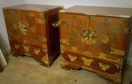 Asian Inspired Side Tables 