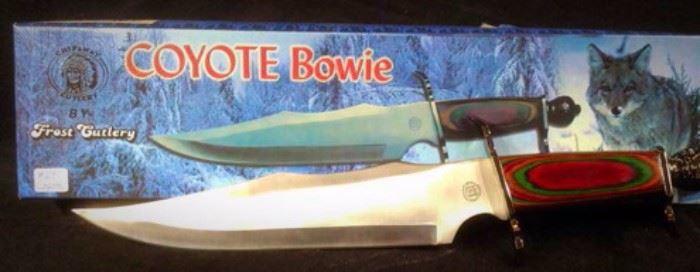 Chipaway Coyote Bowie Knife 