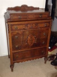 Five Drawer Tall Boy Dresser 