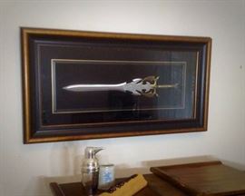 Large Framed Sword 