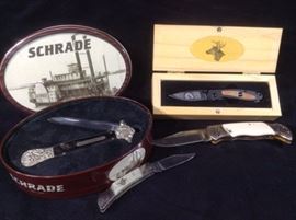 Schrade Mustang And Other Knives 