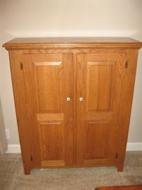 Oak Storage Cabinet...