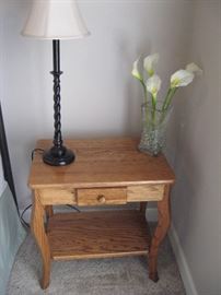 Another Side Table,  Matching Lamp...