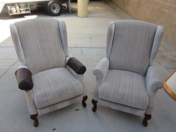 Two living room chairs