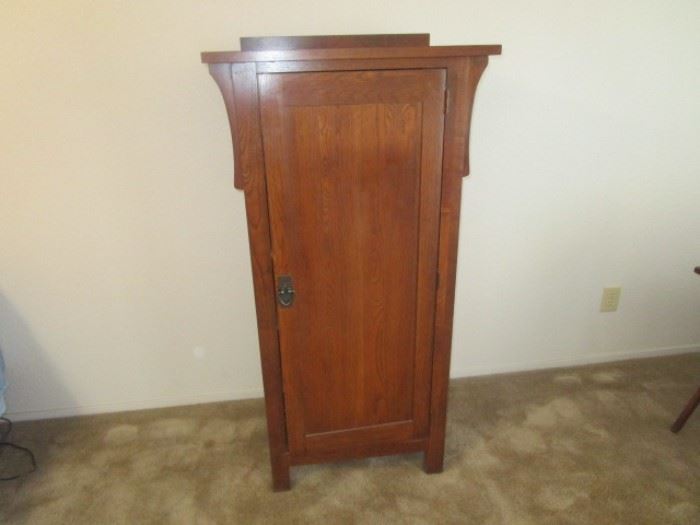 Vintage Mission Oak Cabinet