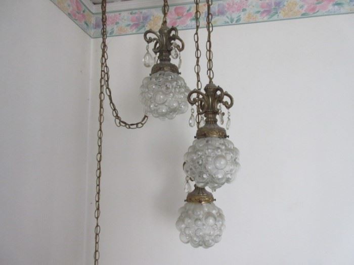 Vintage Corner Hanging Lamp