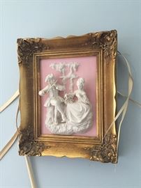 Antique French Relief Art (2 available)