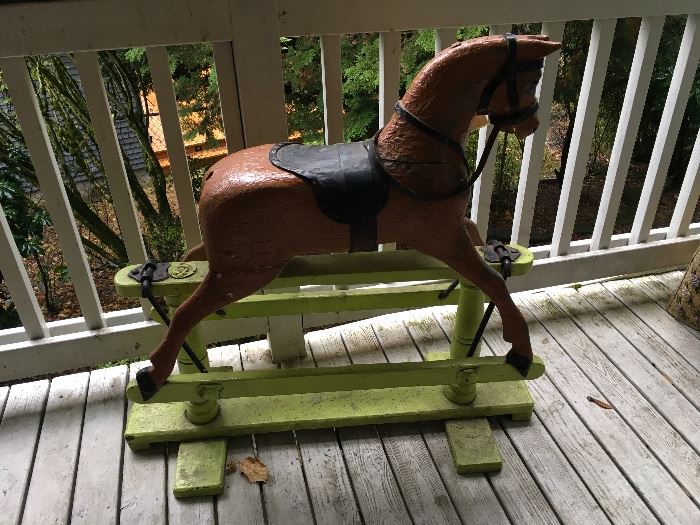 Late 1800's Rocking Horse