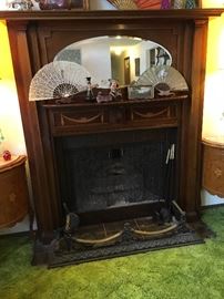 Antique Hanging Mantle