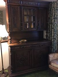 Lg English ? Hutch  - was used for music center