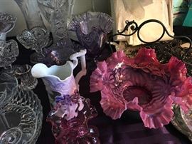 Glassware - Fenton etc.