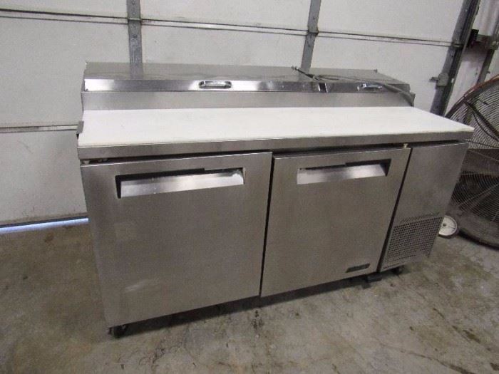 Turbo Air 67" Two Door Pizza Prep Table