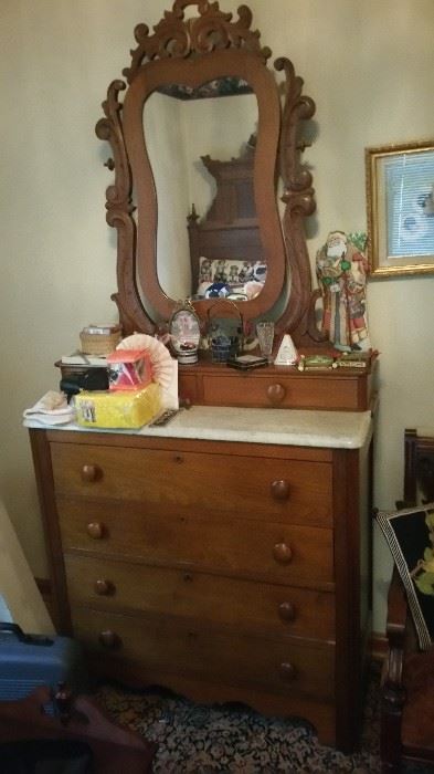 Antique Eastlake Victorian dresser