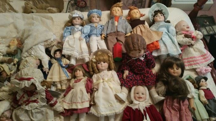 Dolls, some vintage