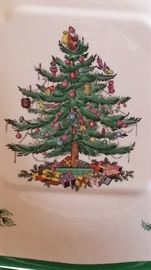 Spode Christmas tree pattern