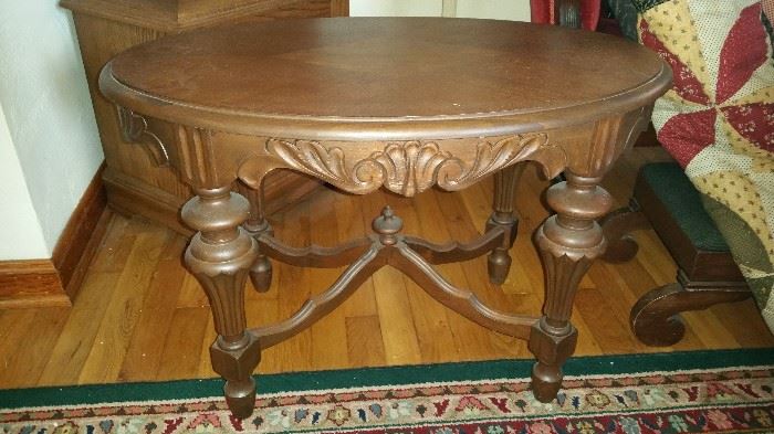 Small Eastlake Victorian table