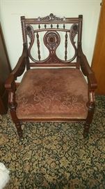 Antique Victorian arm chair