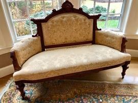 Antique Eastlake settee